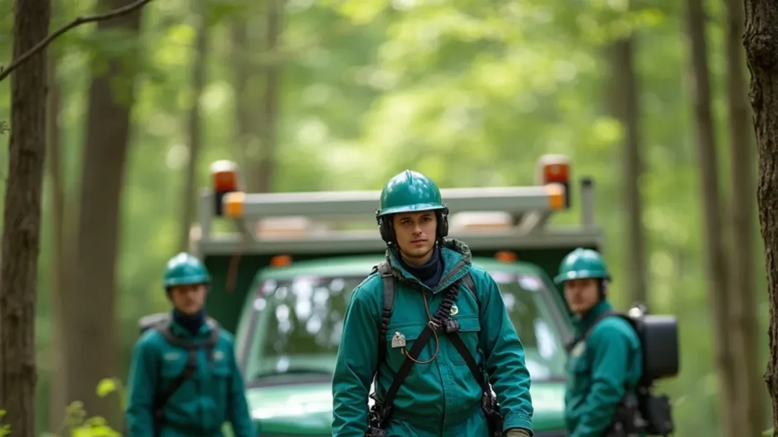 Wooded Jackson County, IN knob country near the state forest, served by Miller's Pest Control